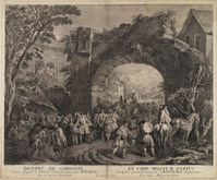 TvB G 6060
<br/>
Vertrek van het garnizoen
<br/>
<em>Ravenet, Simon François II (1748-na 1814)</em>